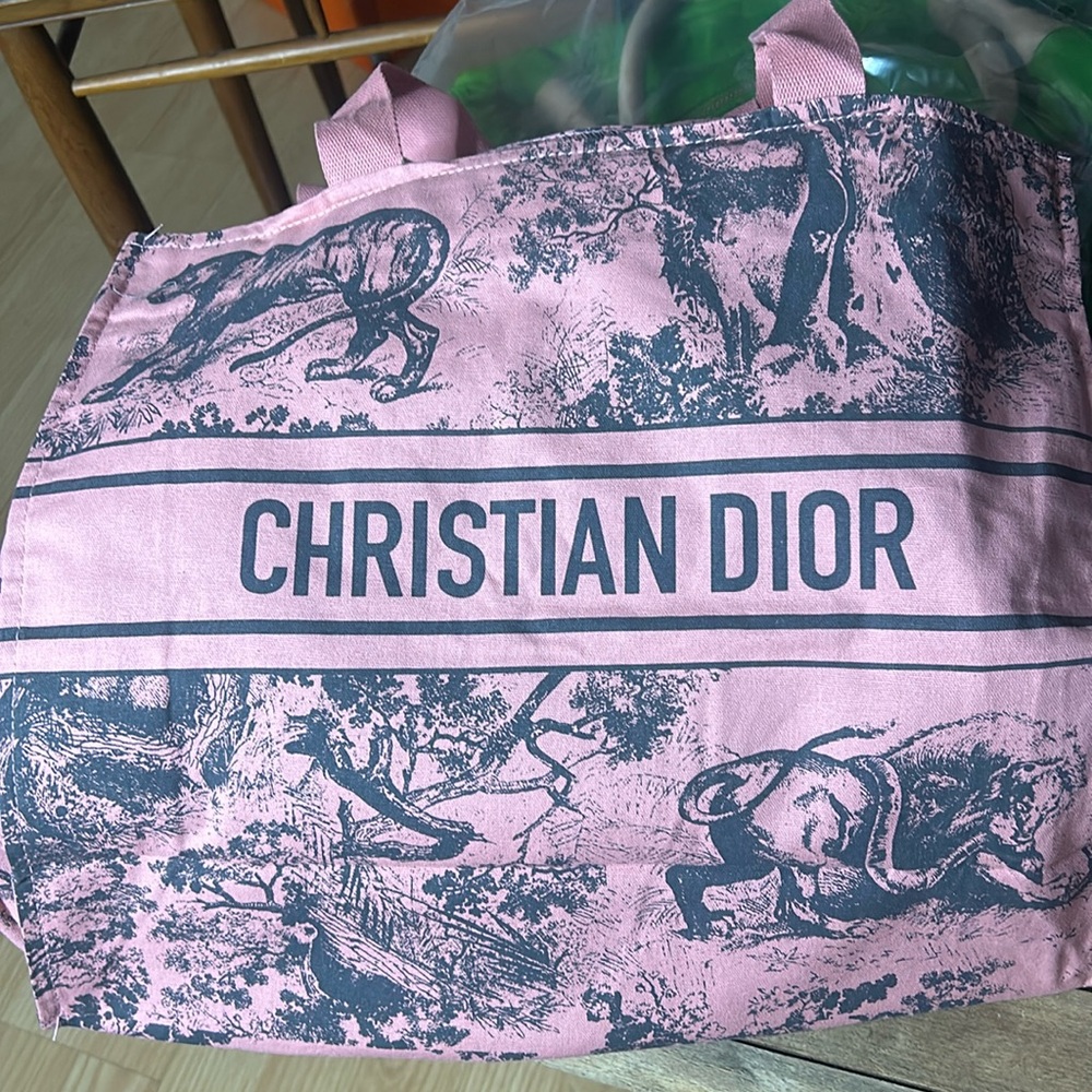 Christian Dior Pink & Black “"Dioriviera” Tote Bag NEW